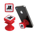 Red Suction Cup Phone Stand and Cord Wrap